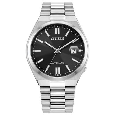 Citizen Automatic 'Tsuyosa' Black Dial Watch-NJ0150-56E