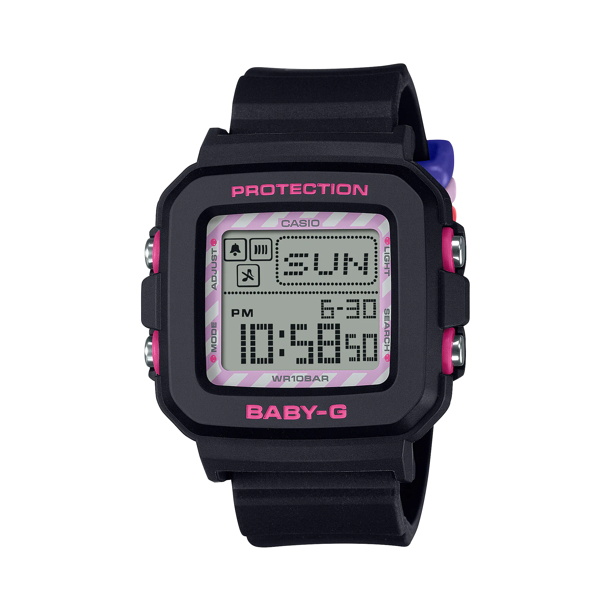 BABY-G BGD-10KKM-1JR クロミコラボ（CASIO） Casio G-Shock Baby G Kuromi Collaboration Digital Watch - BGD