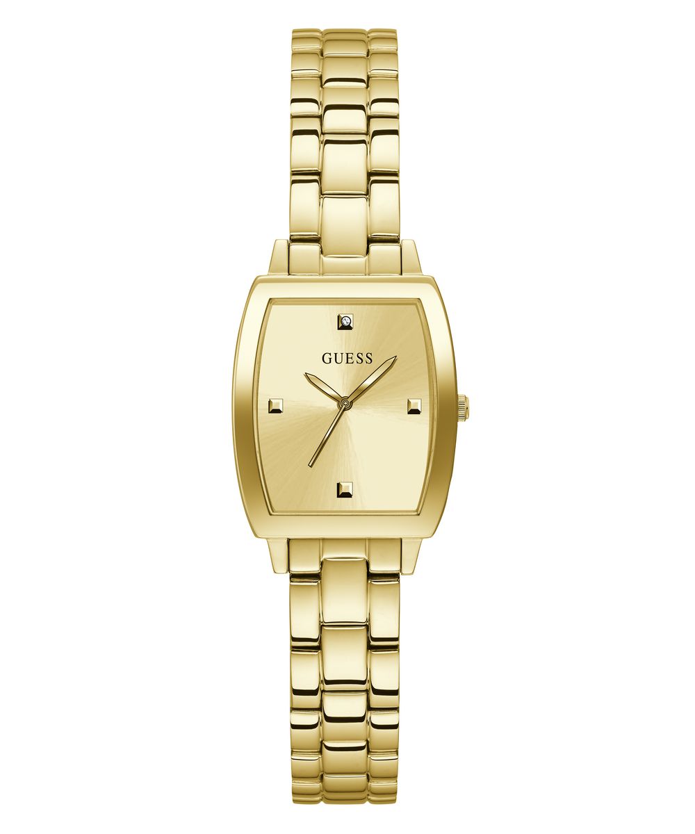Guess Ladies Gold-Tone Quartz Watch-GW0384L2
