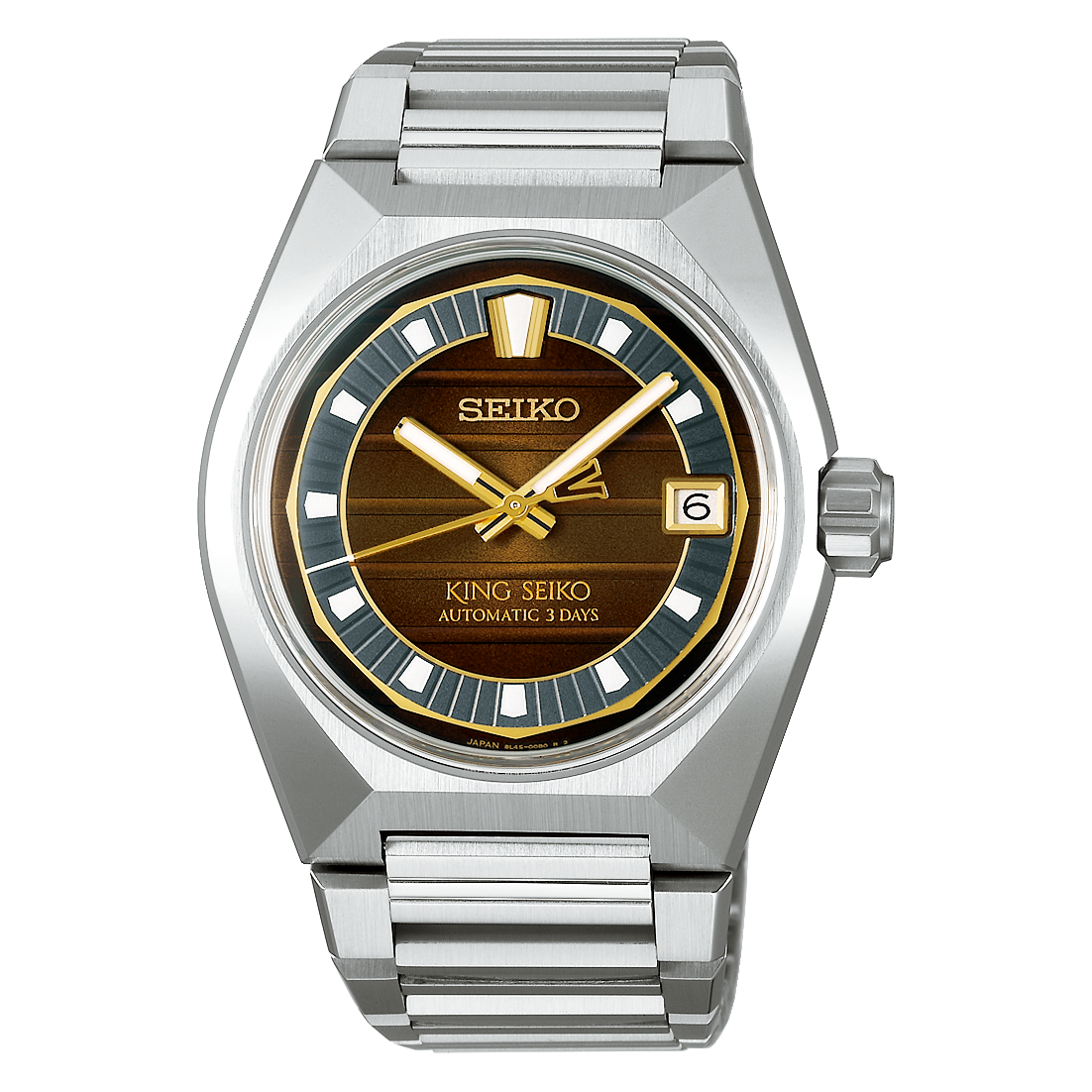 King Seiko VANAC Brown Dial Automatic Watch Limited Edition