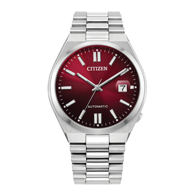 Citizen Automatic 'Tsuyosa' Red Dial Watch- NJ0150-56W