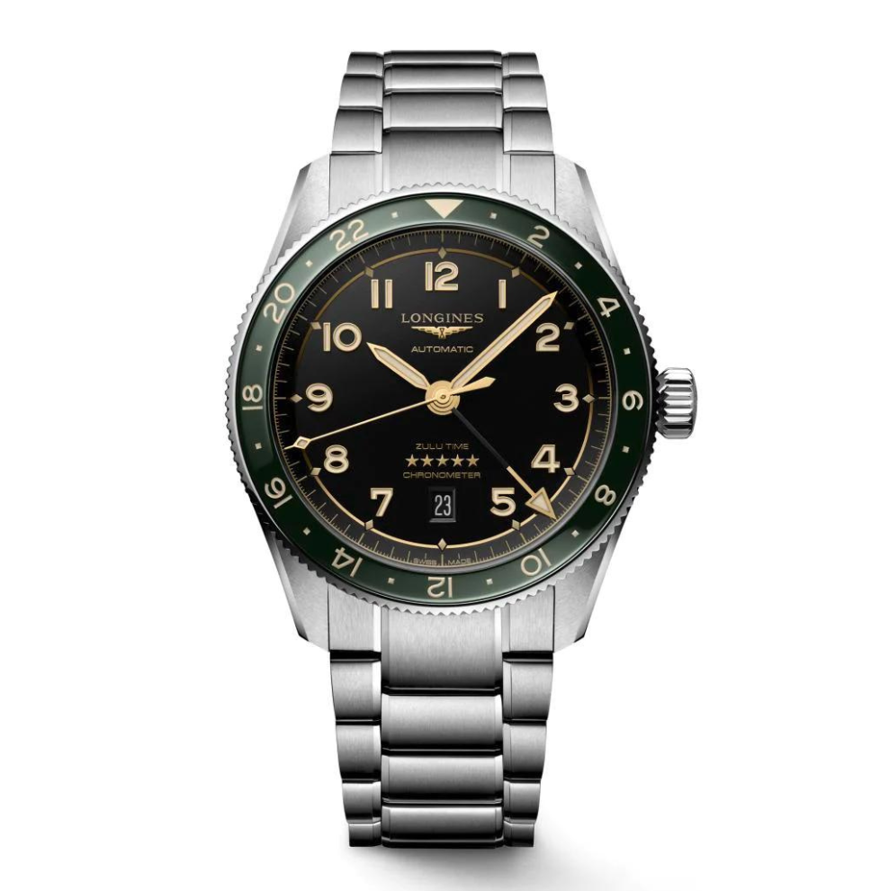 Longines Spirit Zulu Time Chronometer 42mm Watch-L3.812.4.63.6