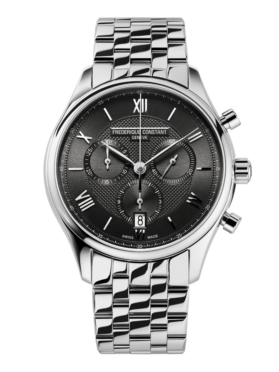 Frederique Constant Classic Quartz Chronograph Watch-FC-292MG5B6B