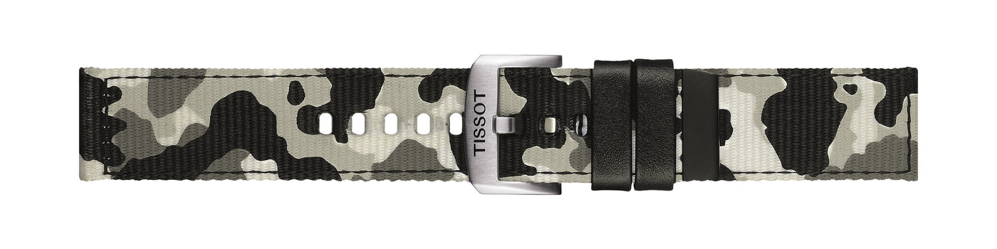 Tissot Camo Textile 22mm Watch Strap-T852.046.771