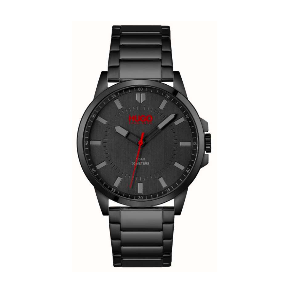 Hugo Boss #First Black Ionic Plated Watch-1530187