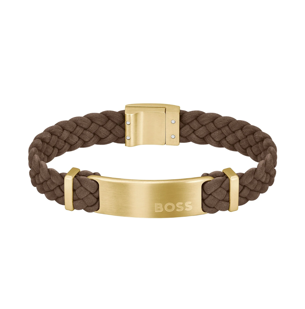 Hugo Boss Leather Bracelet - 1580607M