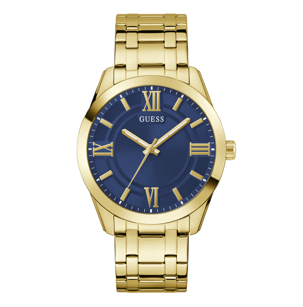 Guess Mens Gold Tone Analog Watch - GW0893G5