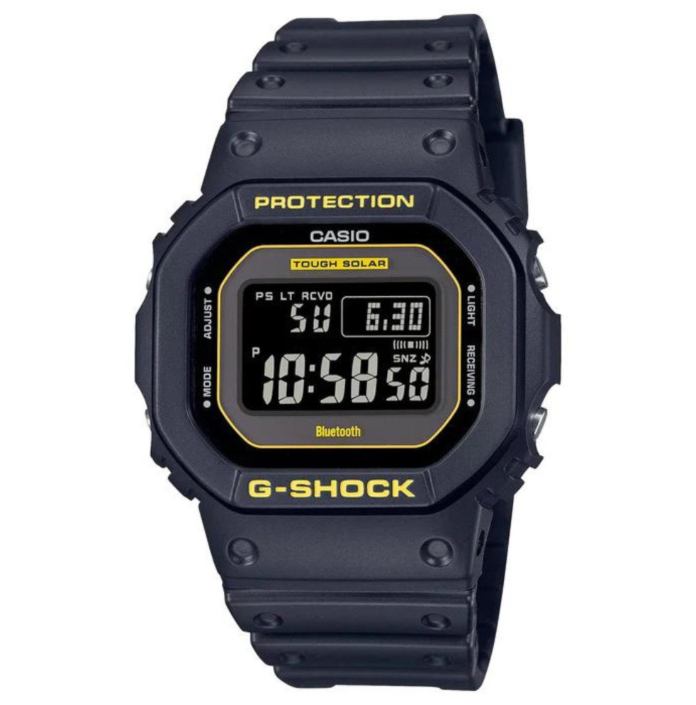 G-Shock Black & Yellow Watch - GWB5600CY-1