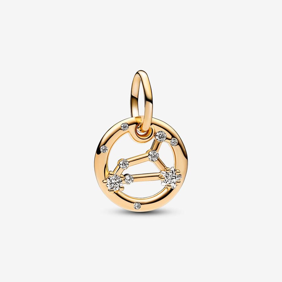 Pandora Leo Zodiac Dangle Charm - 762725C01 – Kavar