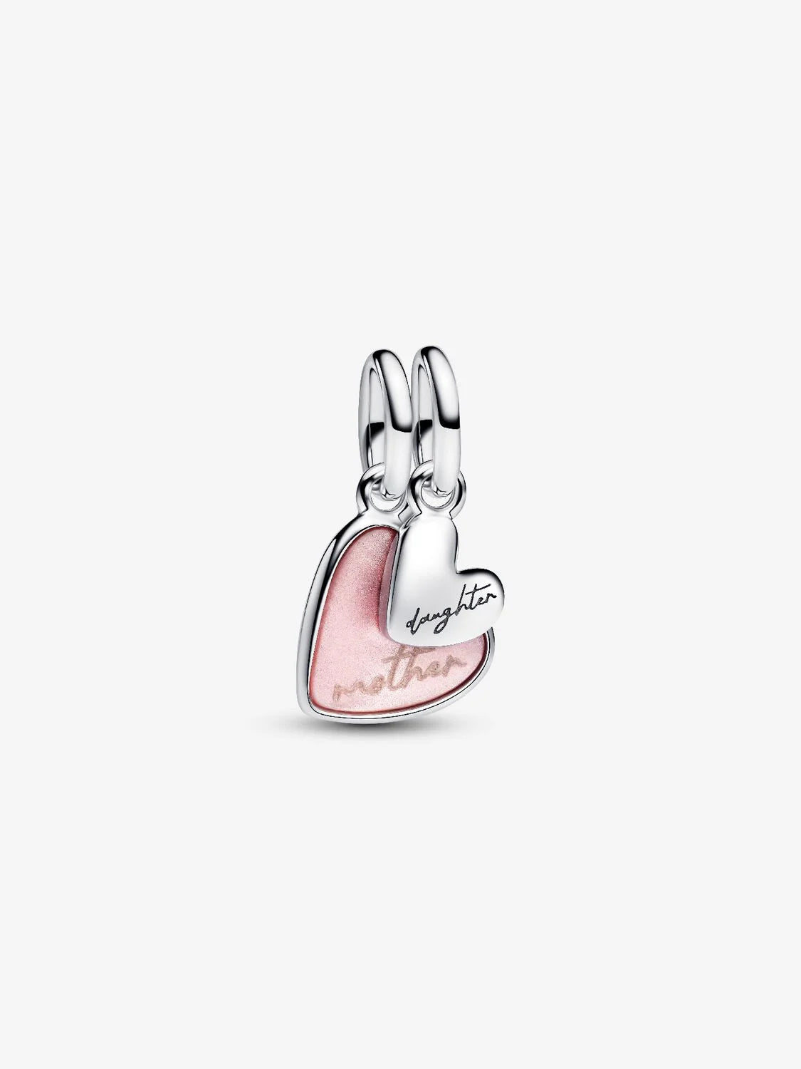 Pandora Splittable Mother & Daughter Dangle Charm Sterling silver - 79 ...