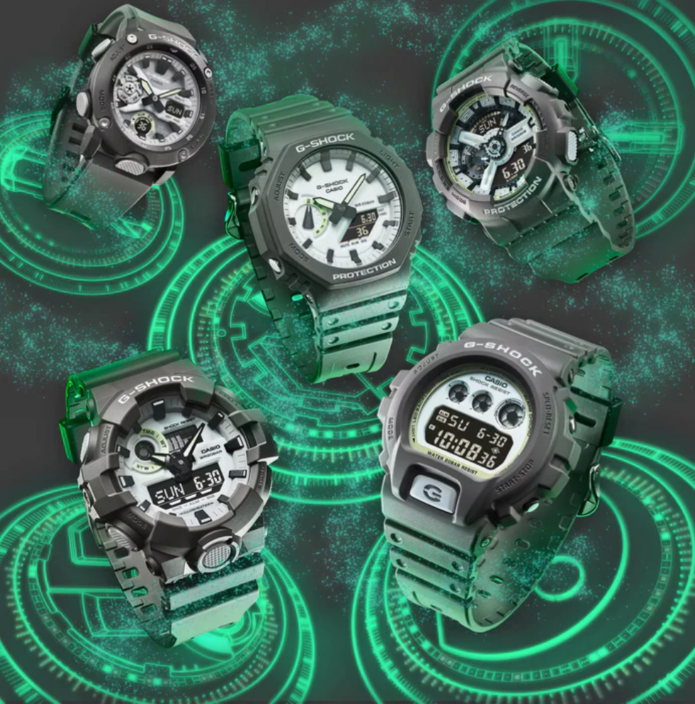 Casio G-Shock Hidden Glow Watch-GA2100HD-8A