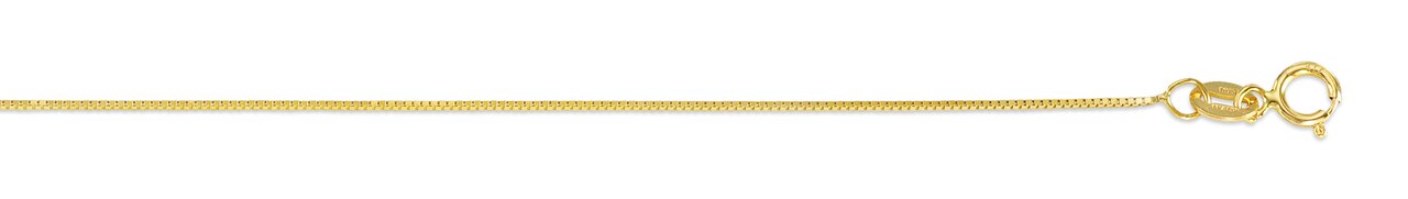 10 Karat Yellow Gold Rectangle Medic Alert Necklace