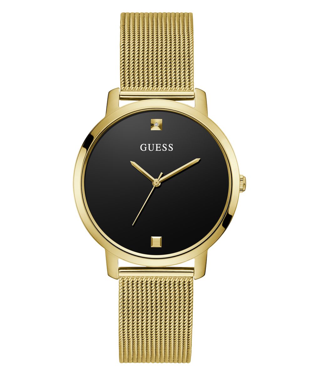 Guess 40mm Gold-Tone Mesh Band Quartz Watch-GW0243L2