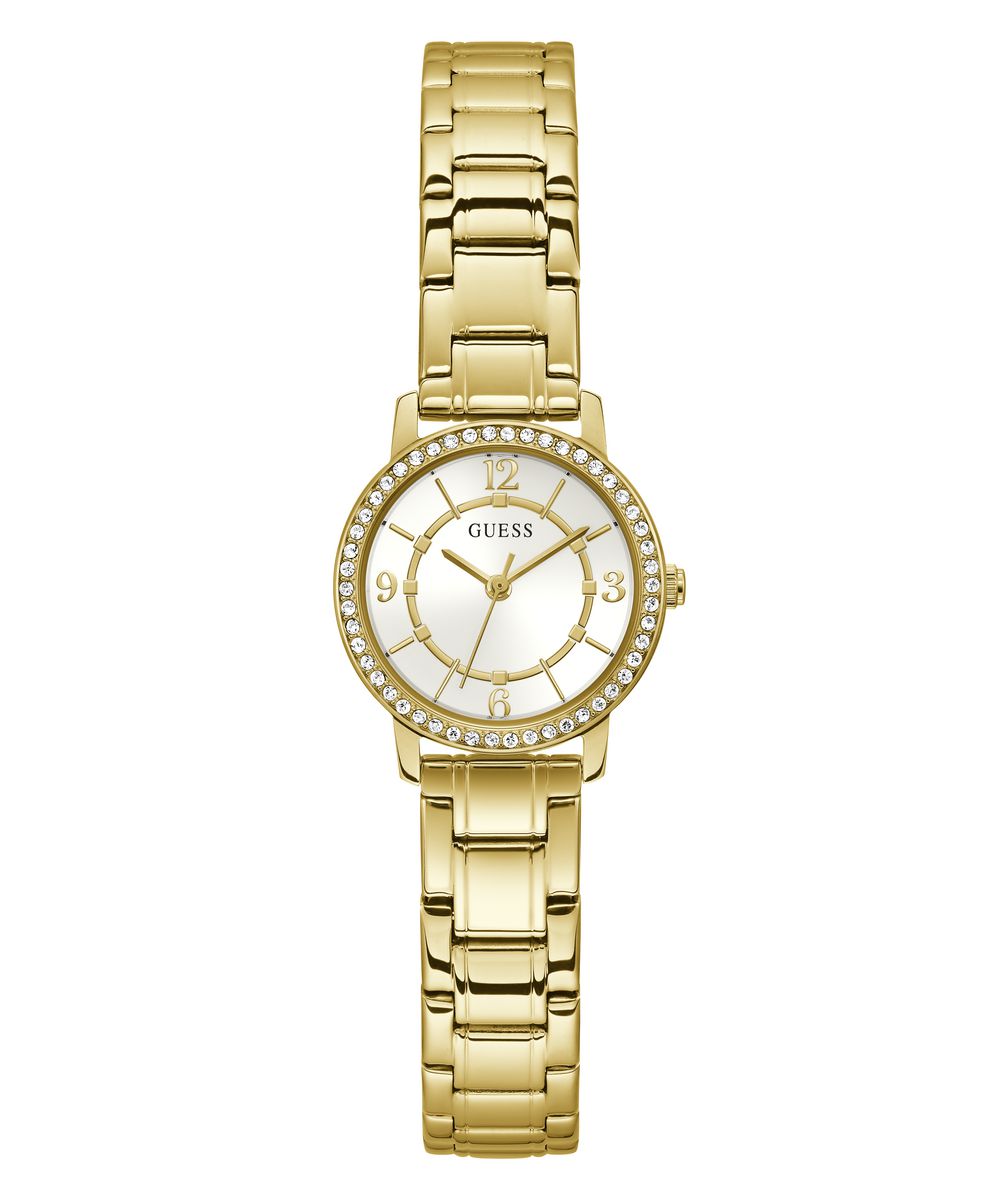 Guess Gold-Tone Quartz Watch-GW0468L2