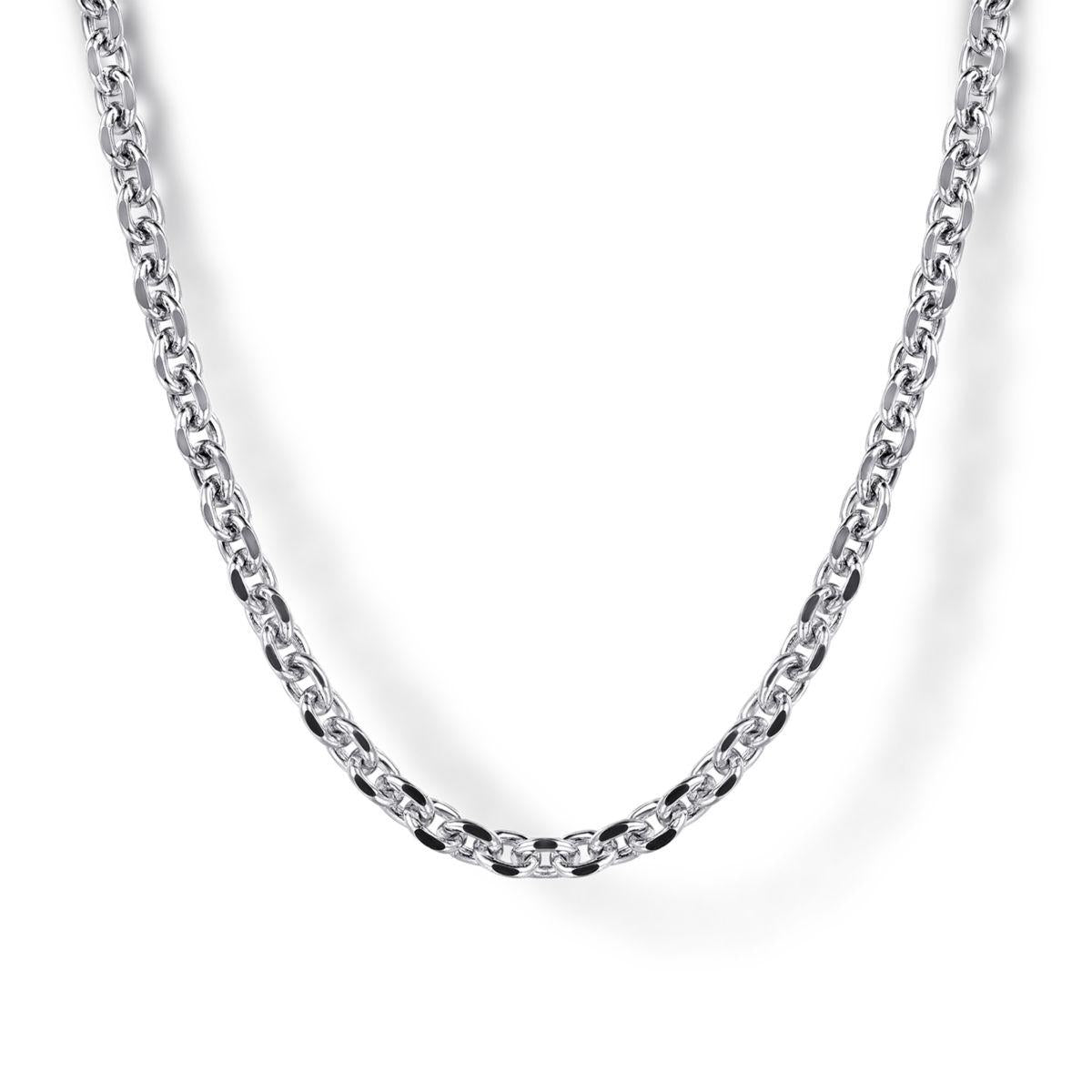 Gabriel & Co. Sterling Silver 22" Link Chain Necklace