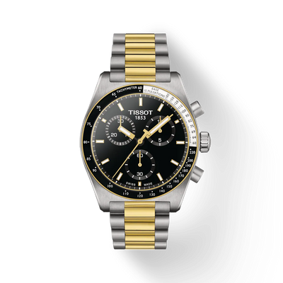 Tissot PR516 Chronograph Two-Tone Quartz 40mm Watch-T149.417.22.051.00