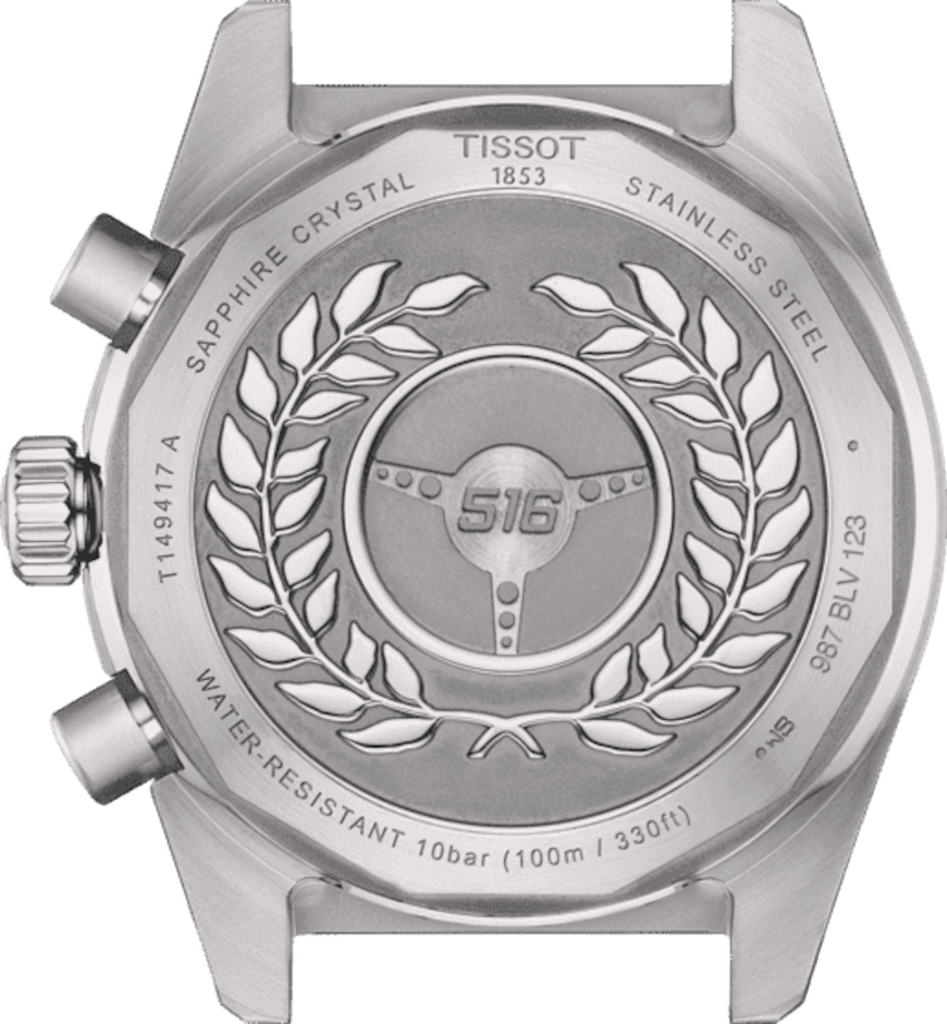 Tissot PR516 Chronograph Blue Dial Quartz 40mm Watch-T149.417.11.041.00