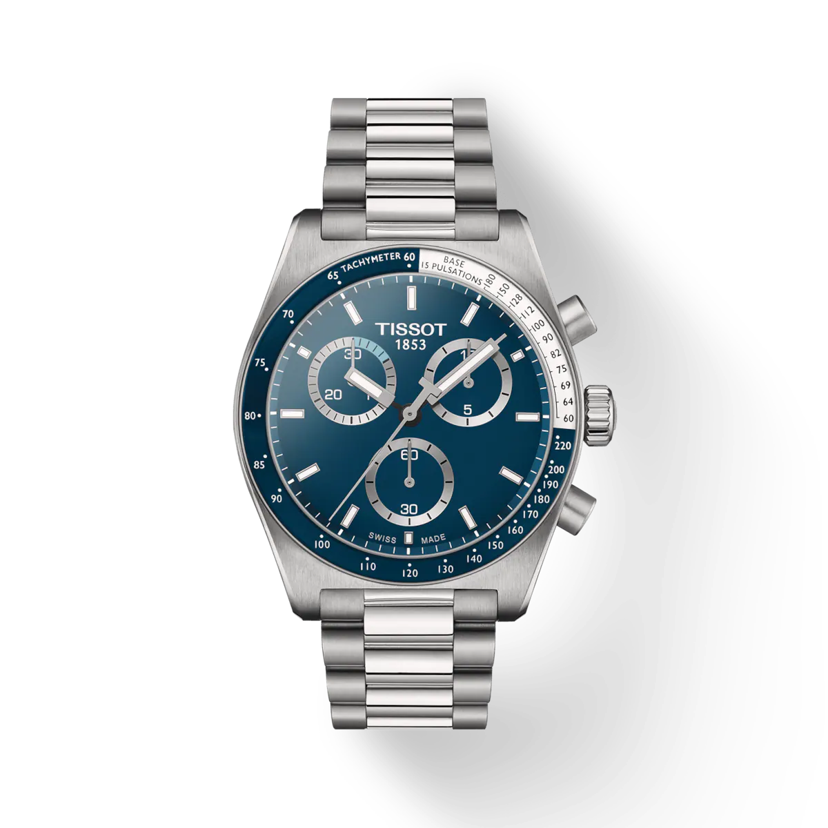 Tissot PR516 Chronograph Blue Dial Quartz 40mm Watch-T149.417.11.041.00