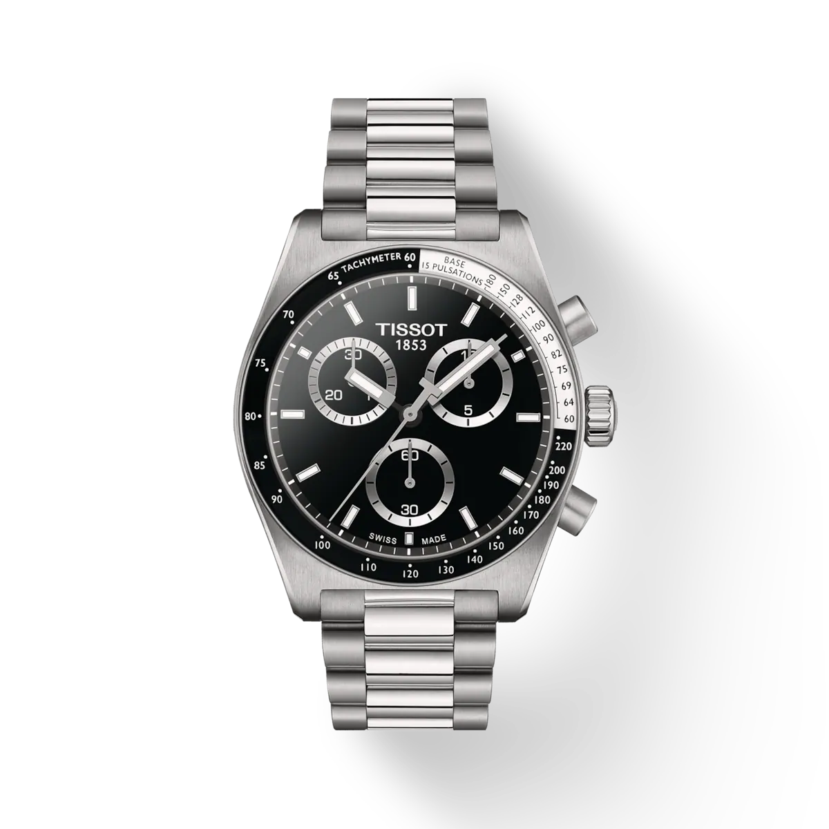 Tissot PR516 Chronograph Black Dial Quartz 40mm Watch-T149.417.11.051.00
