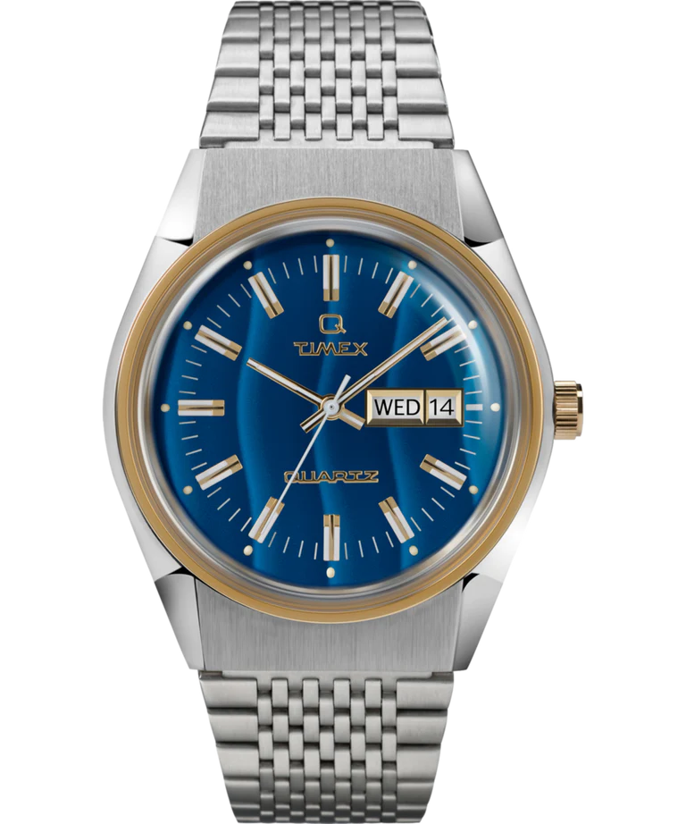 Timex Q Timex Reissue 38mm Stainless Steel Bracelet Watch - TW2T80800ZV