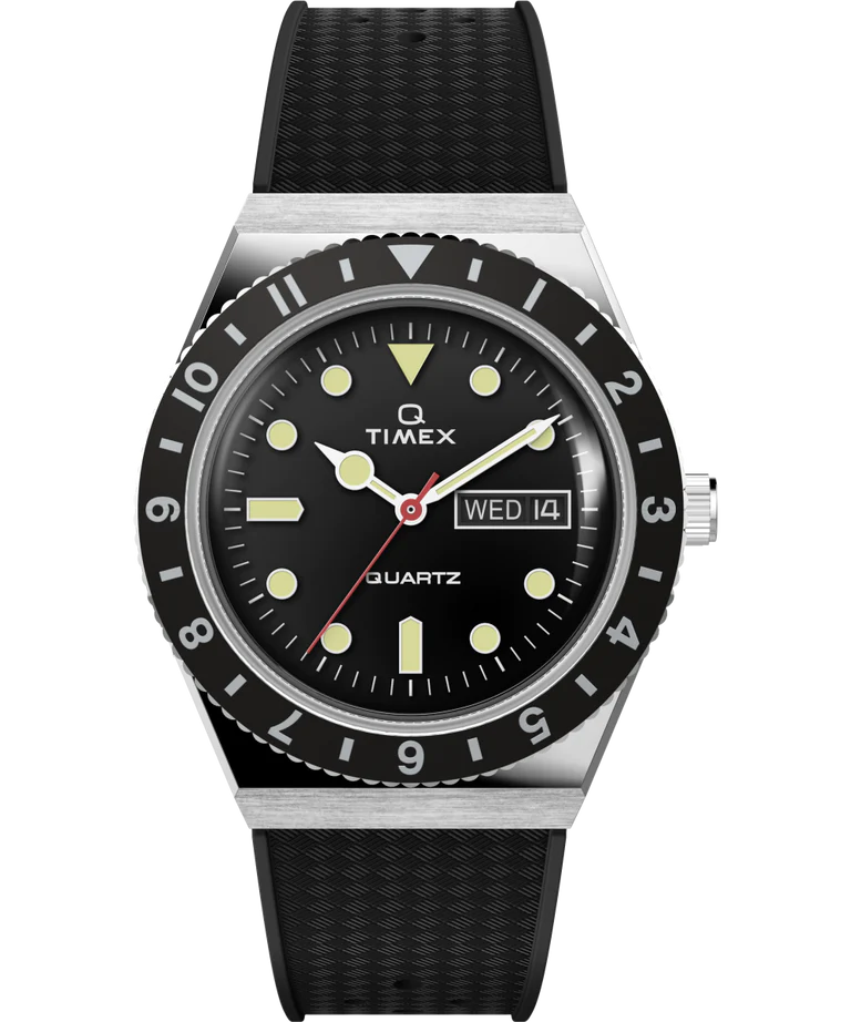 Timex Q 38mm Quartz Watch-TW2V32000