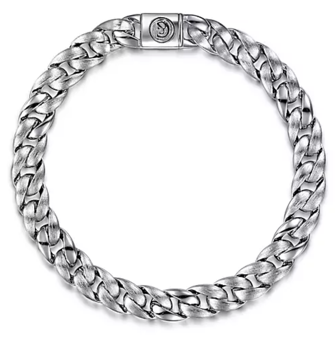 Gabriel & Co. Sterling Silver Matte Chain Bracelet