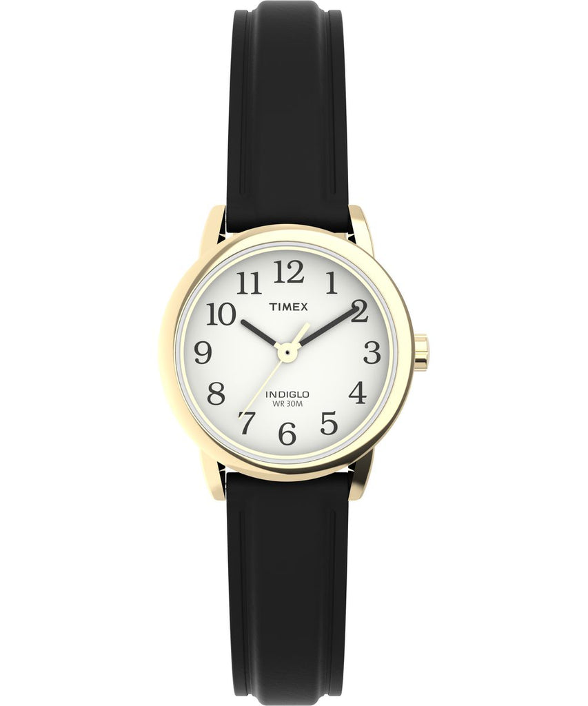 Timex Easy Reader® 25mm Leather Strap Watch