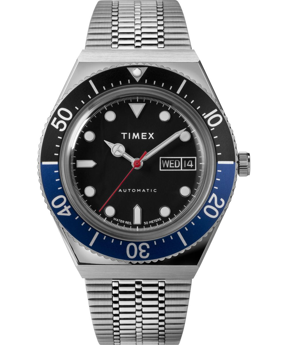 Timex M79 Automatic 40mm Stainless Steel Bracelet Watch - TW2U29500