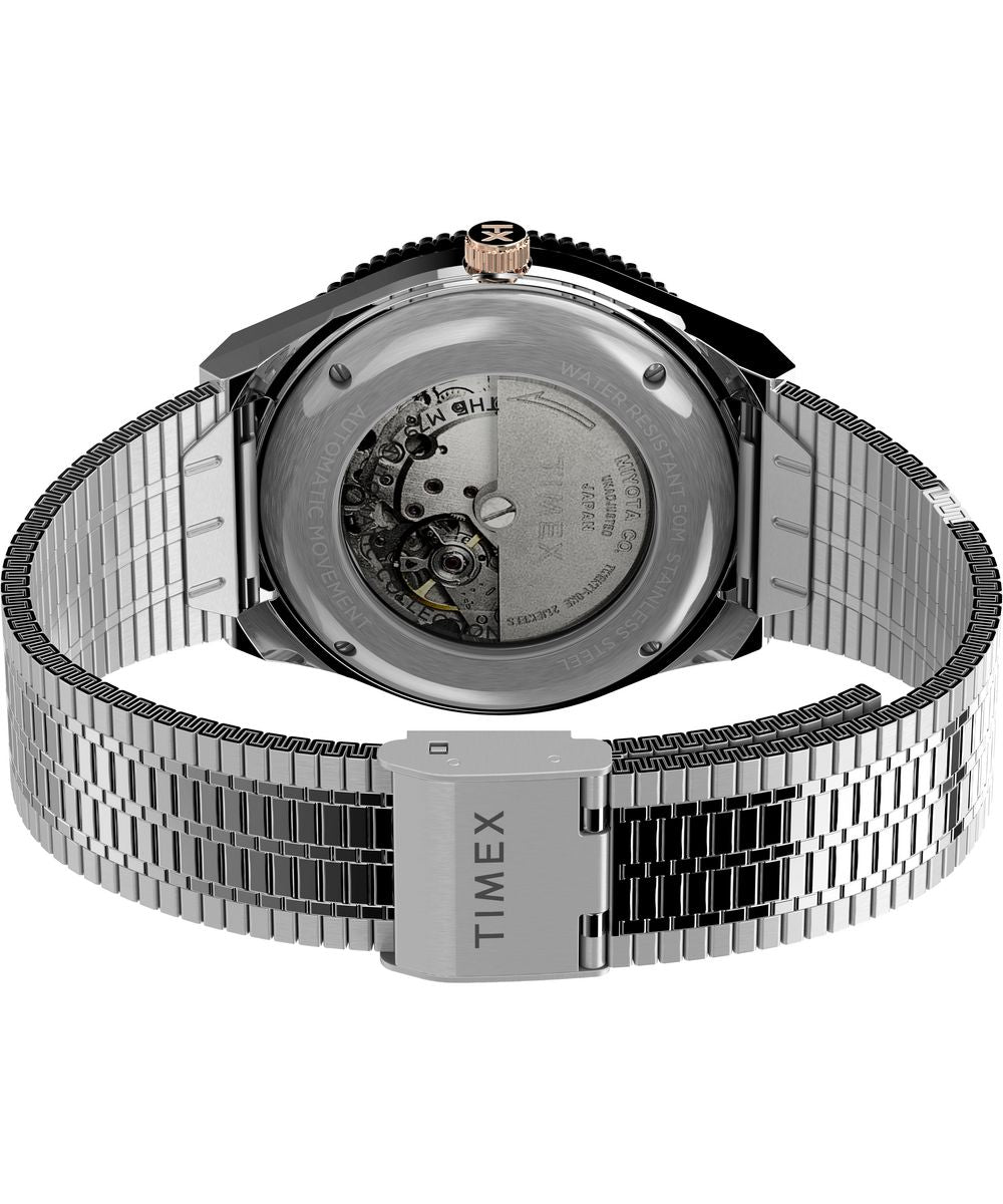 Timex M79 Automatic 40mm Stainless Steel Bracelet Watch - TW2U96900
