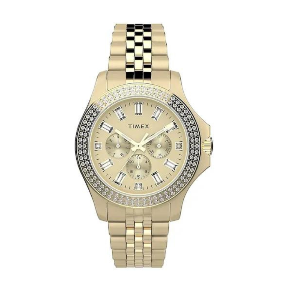 Timex Kaia Multifunction Goldtone Stainless Steel Bracelet Watch - TW2V79400VQ