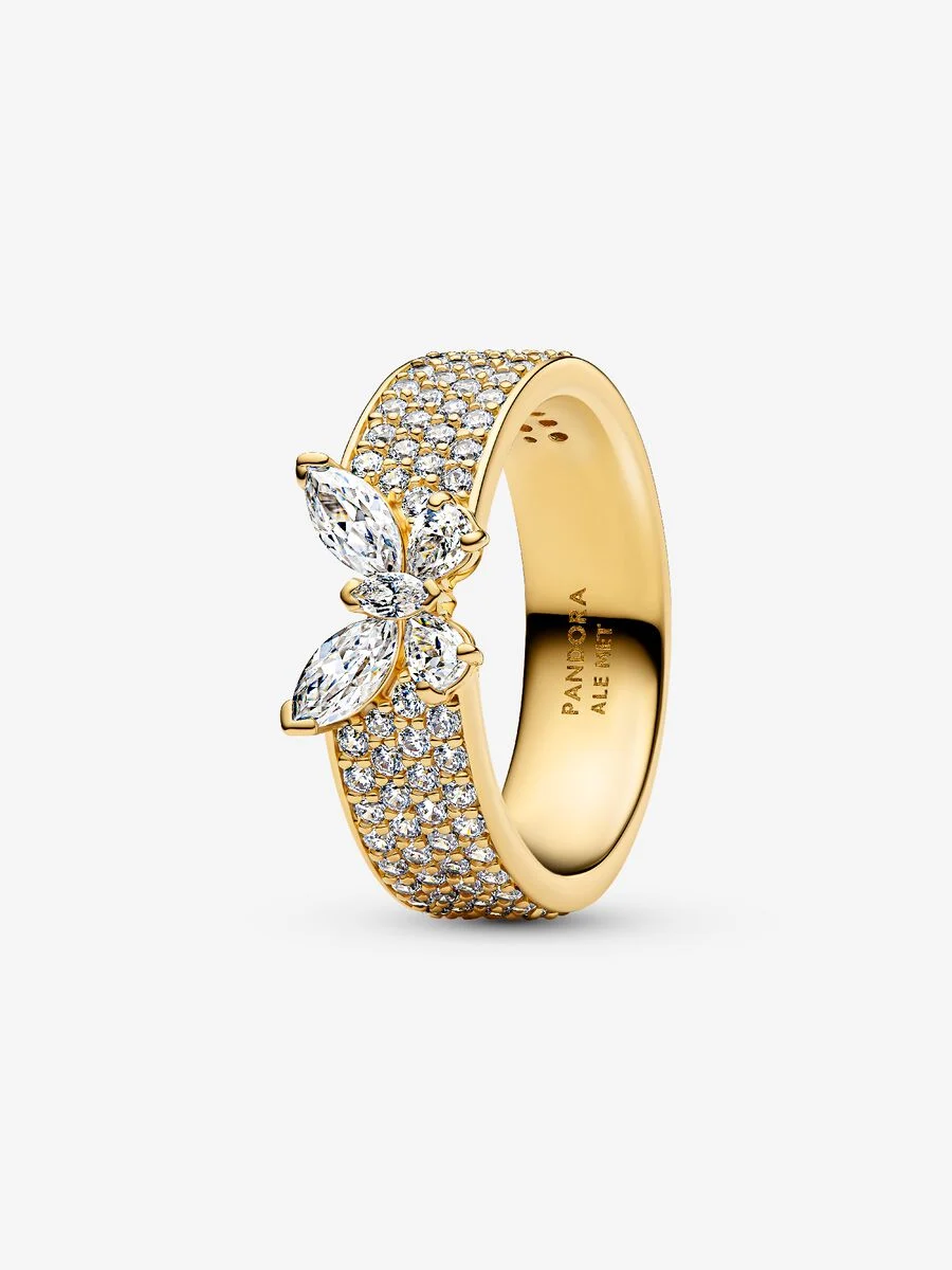 Pandora Sparkling Butterfly Bold Ring 164270C01 – Kavar