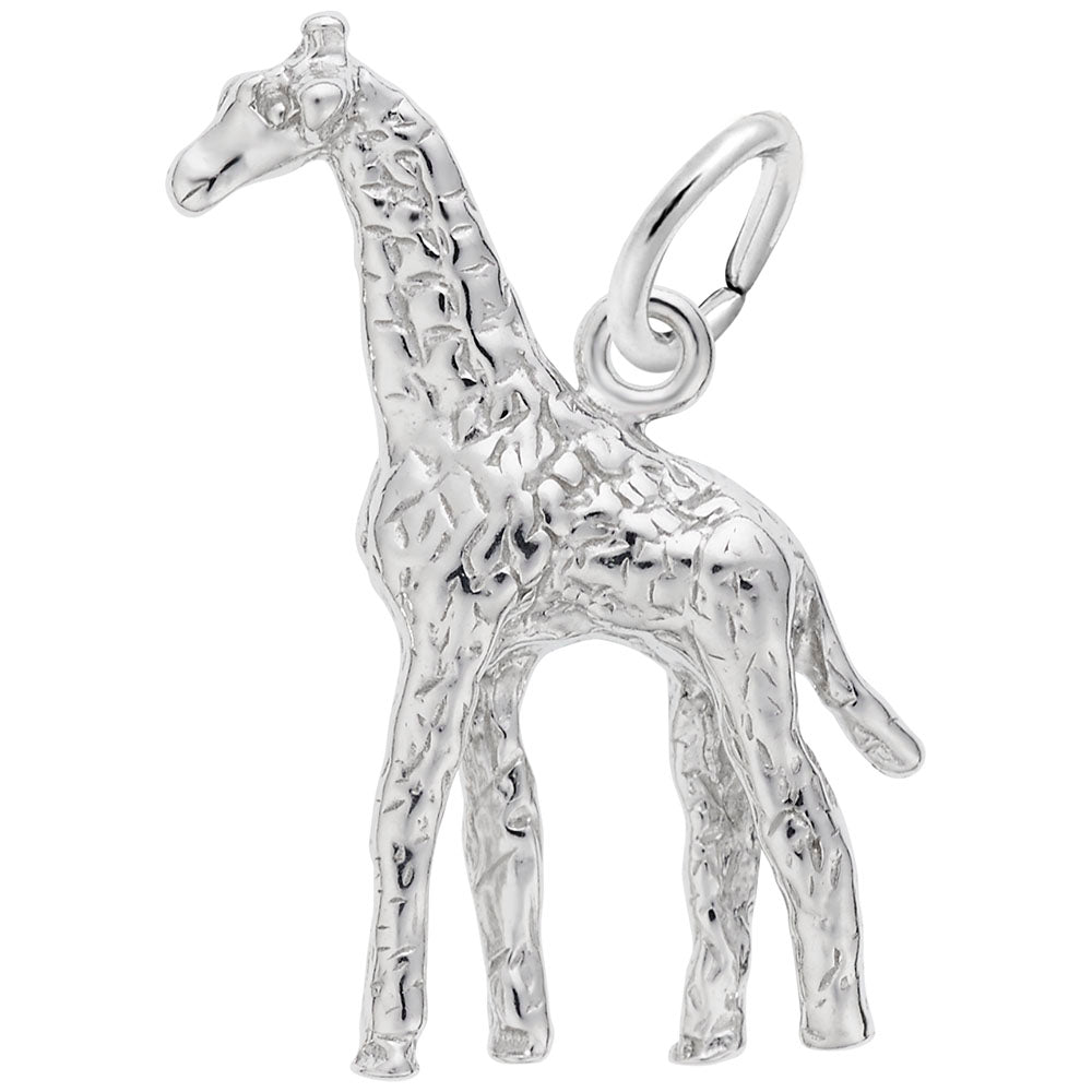 Sterling Silver Giraffe Charm