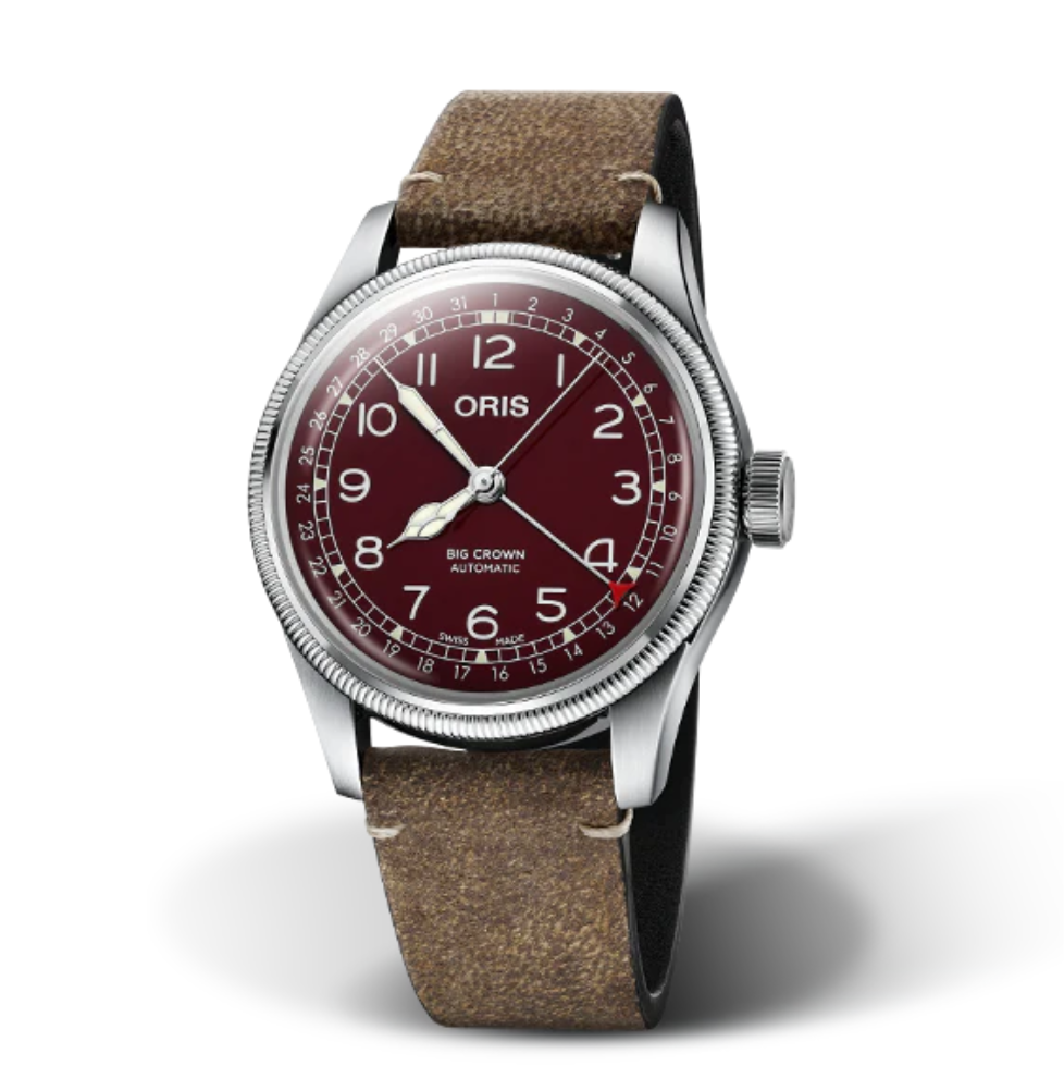 Oris Big Crown Pointer Date 40MM Red Dial