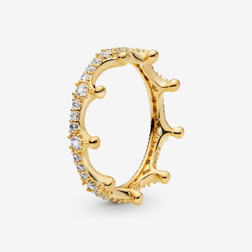 Pandora Clear Sparking Crown Ring - 168654C01