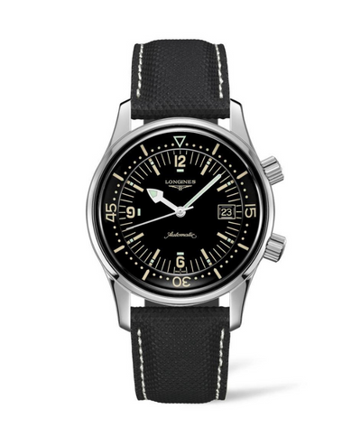 Longines Heritage Legend Diver Automatic Watch - L3.774.4.50.0
