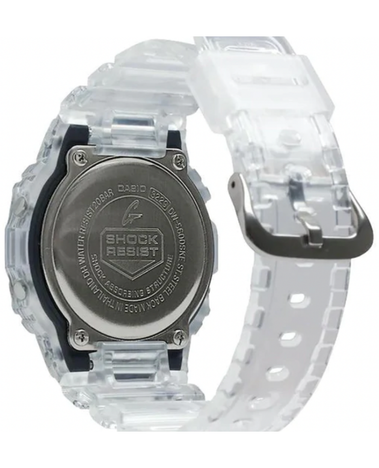 G-Shock Transparent Pack Watch - DW5600SKE-7