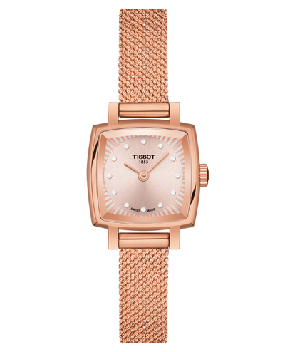 Tissot Lovely Square Rose Watch - T058.109.33.456.00