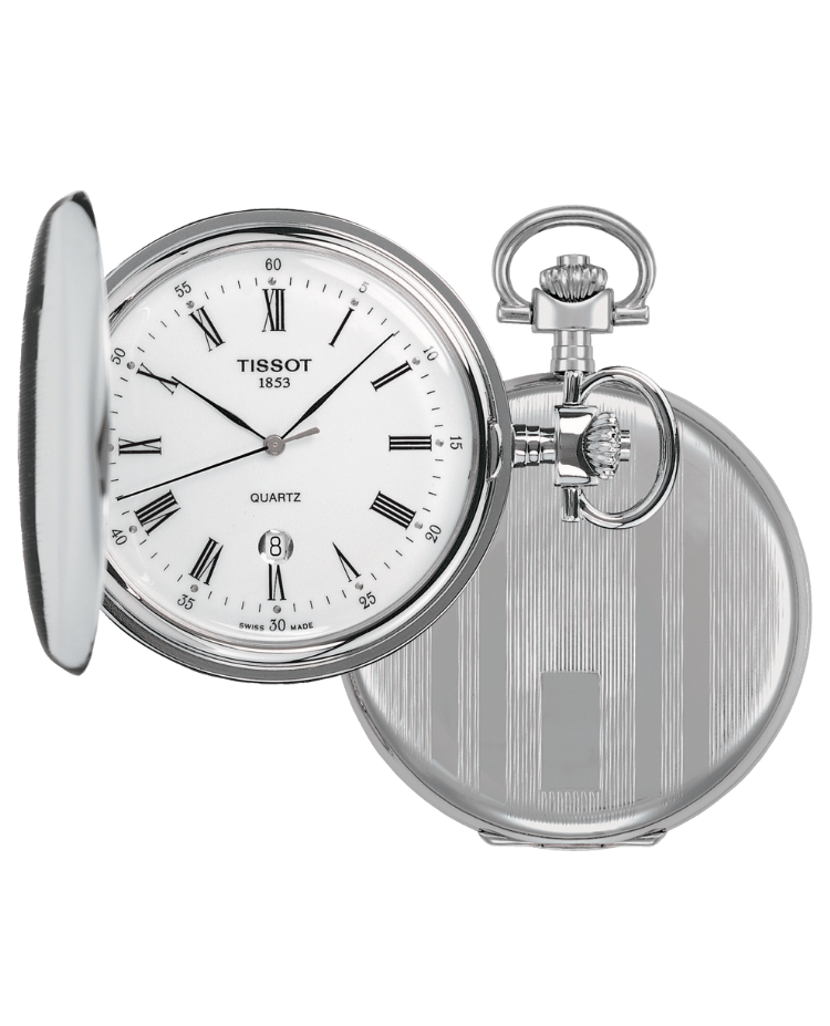 Tissot Savonnette Quartz Pocket Watch - T83.6.553.13
