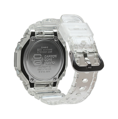 G-Shock Casio Transparent Watch-'CasiOak' - GA2100SKE-7A