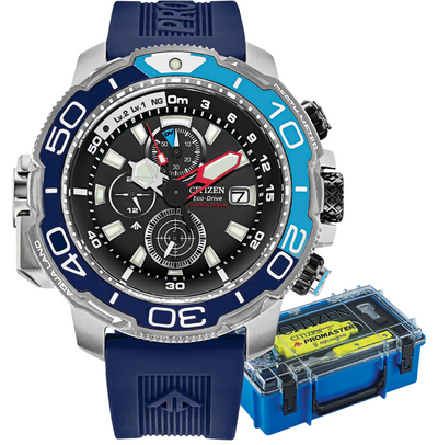 Citizen Eco-Drive Promaster Aqualand Divers Watch Box Set-BJ2169-88E