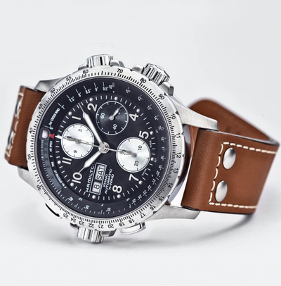 Hamilton Khaki Aviation X-Wind Auto Chrono Watch - H77616533
