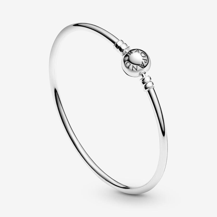 Pandora Moments Heart Clasp Bangle 596268 – Kavar