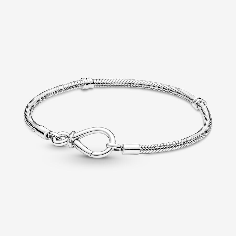 Pandora Infinity Knot Snake Chain Bracelet - 590792C00