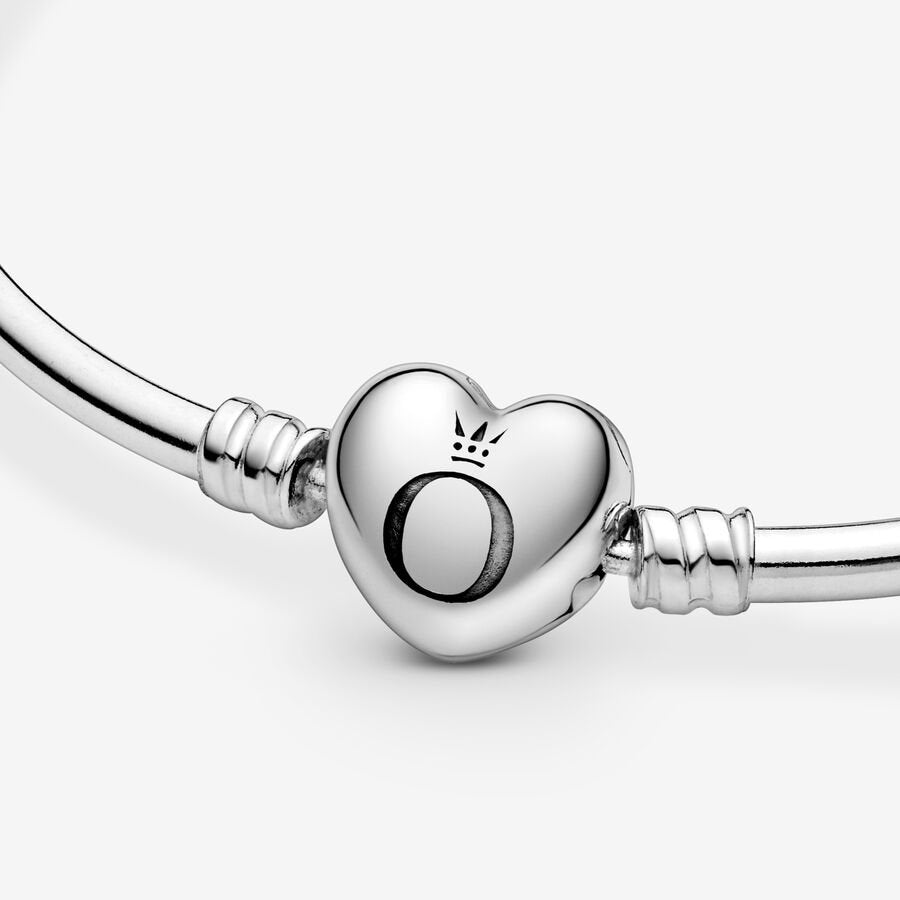 Pandora Moments Heart Clasp Bangle 596268 – Kavar