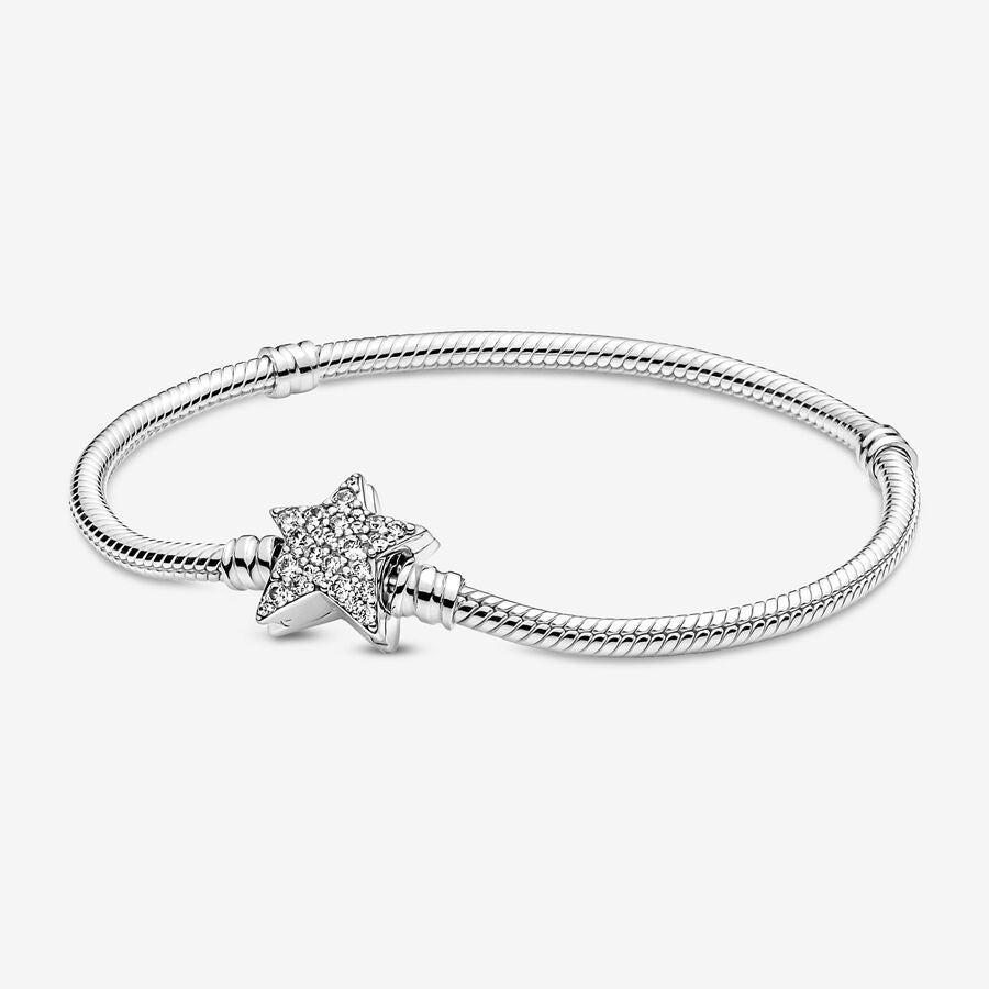 Star Clasp Snake Chain Pandora Bracelet - 599639C01