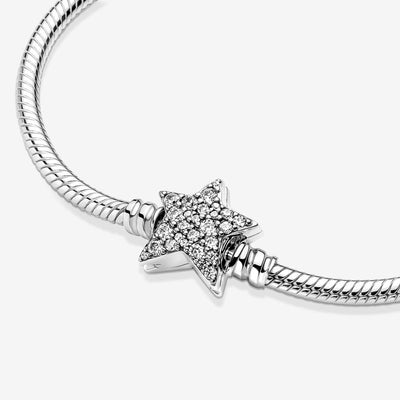 Star Clasp Snake Chain Pandora Bracelet - 599639C01