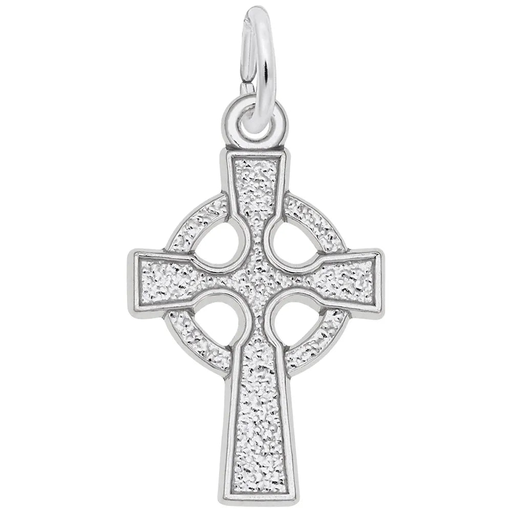 Sterling Silver Celtic Cross Charm