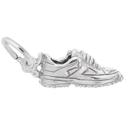 Sterling Silver Winged Shoe Charm