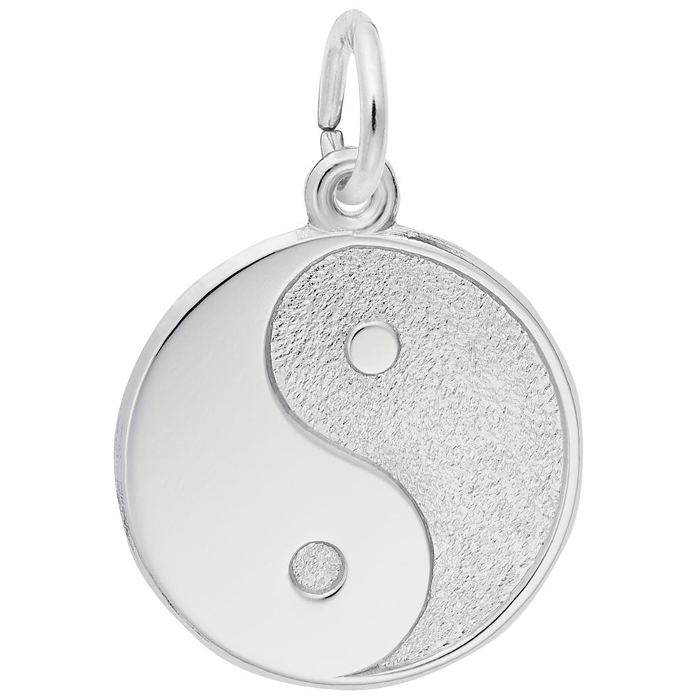 Sterling Silver Yin and Yang Charm
