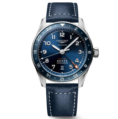 Longines Spirit Zulu Time Chronometer 42mm Watch-L3.812.4.93.2